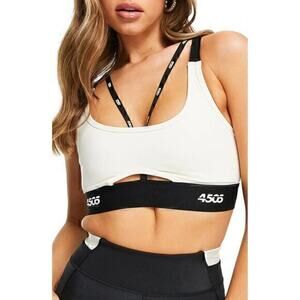 ASOS 4505 light support active leisure, yoga running sports bra size 10